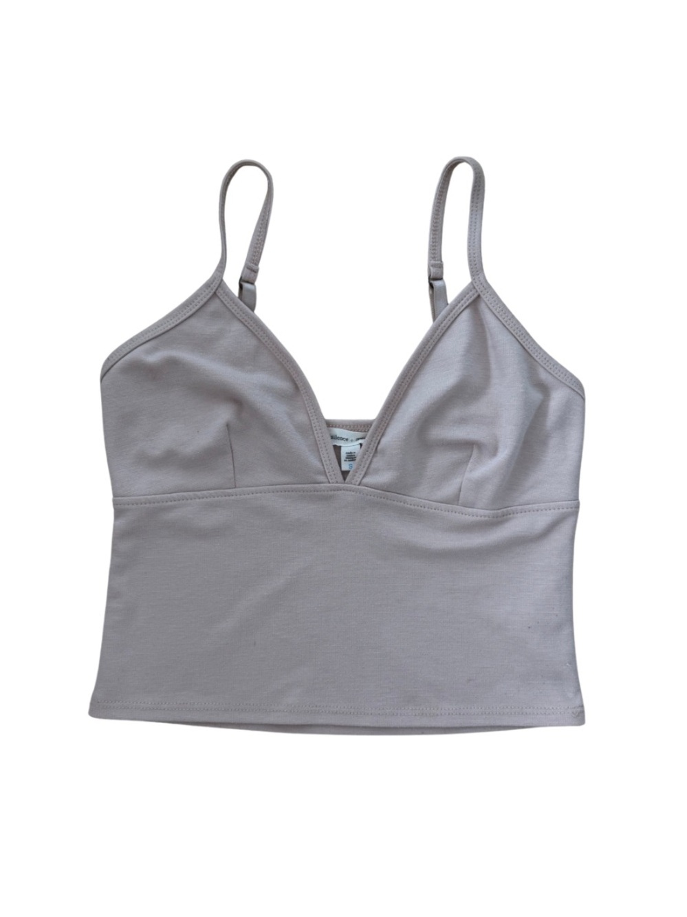 Silence + noise Cream Tank